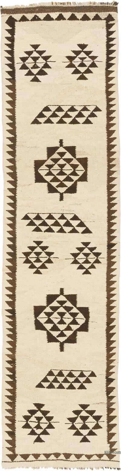 Vintage Anadolu Kilim Yolluk - 83 cm x 321 cm
