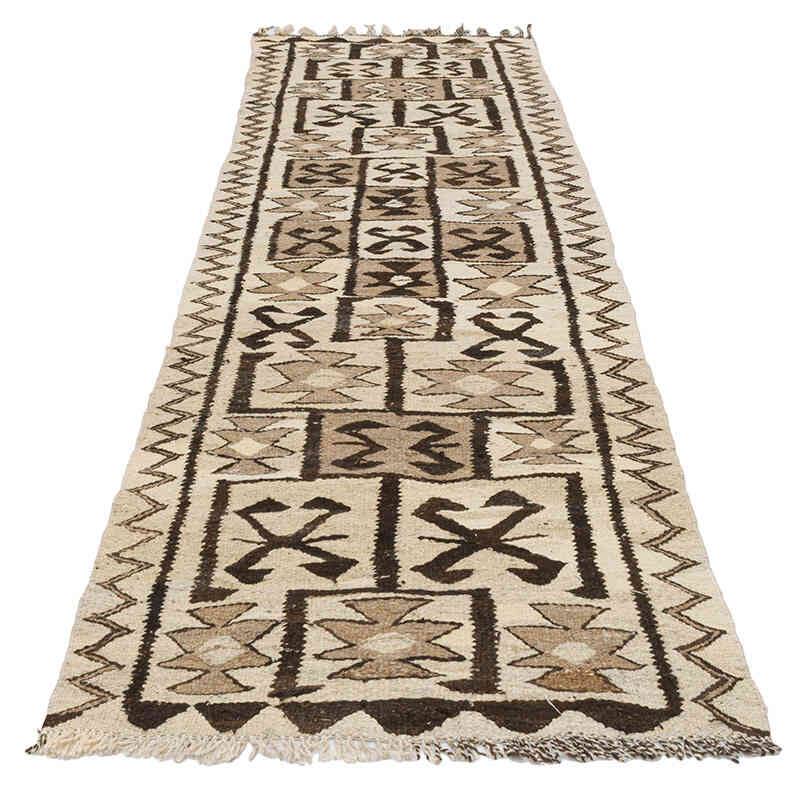Vintage Anadolu Kilim Yolluk - 90 cm x 280 cm - K0077299