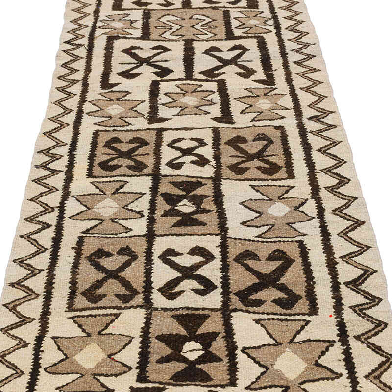 Vintage Anadolu Kilim Yolluk - 90 cm x 280 cm - K0077299