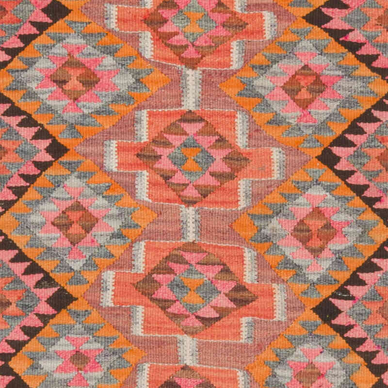 Vintage Tribal Kilim Runner - 2' 7" x 9' 3" (31" x 111") - K0077305