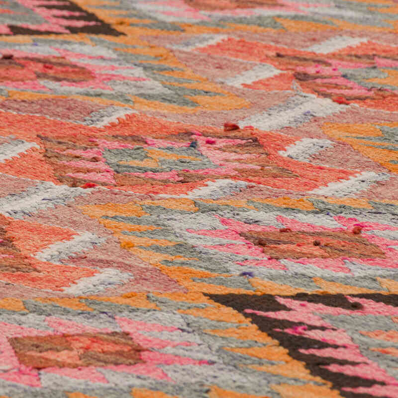 Vintage Tribal Kilim Runner - 2' 7" x 9' 3" (31" x 111") - K0077305