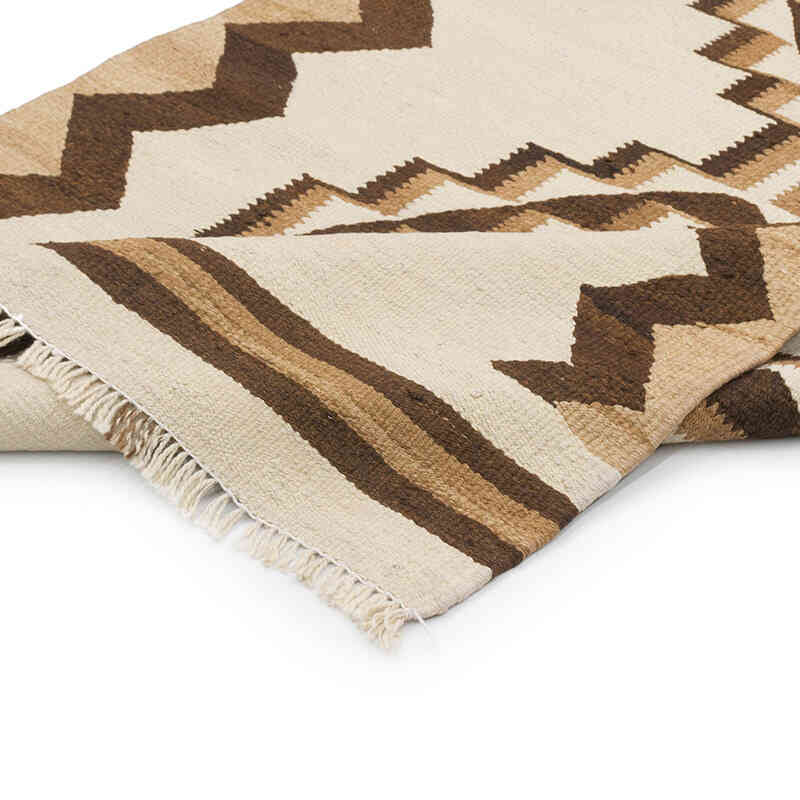 Vintage Tribal Kilim Runner - 2' 11" x 10' 4" (35" x 124") - K0077310