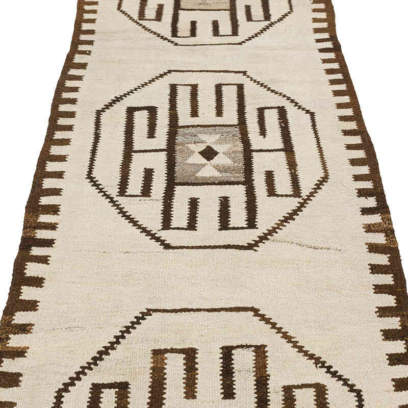 Vintage Tribal Kilim Runner - 2' 11" x 10' 2" (35" x 122") - K0077315