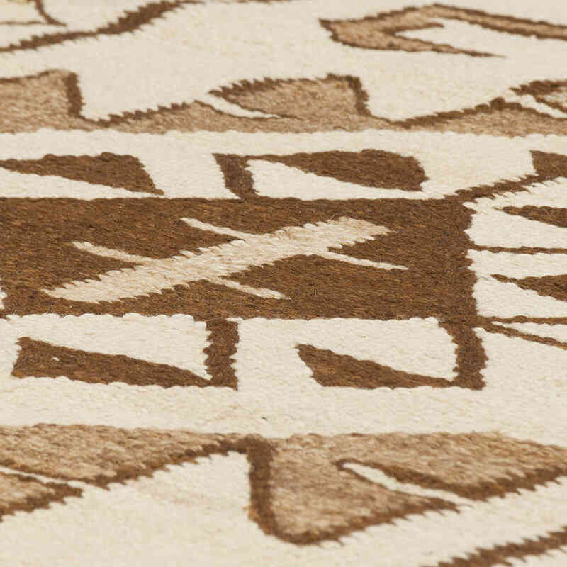 Vintage Tribal Kilim Runner - 3' 1" x 11' 3" (37" x 135") - K0077316