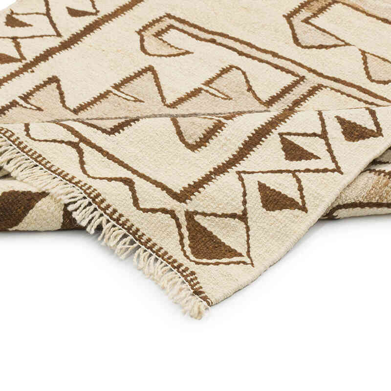 Vintage Tribal Kilim Runner - 3' 1" x 11' 3" (37" x 135") - K0077316