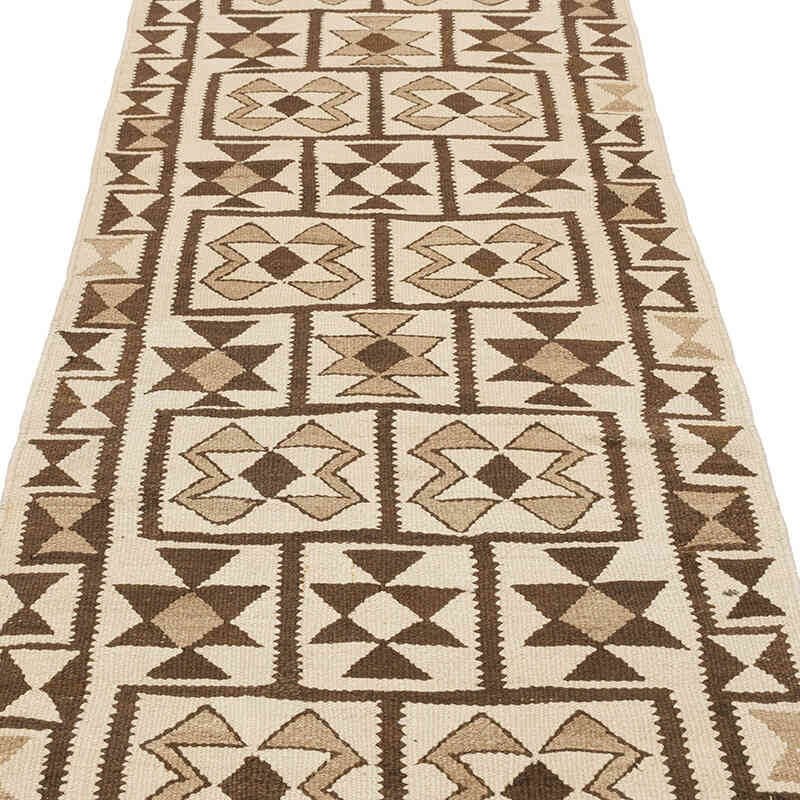 Vintage Anadolu Kilim Yolluk - 89 cm x 295 cm - K0077317