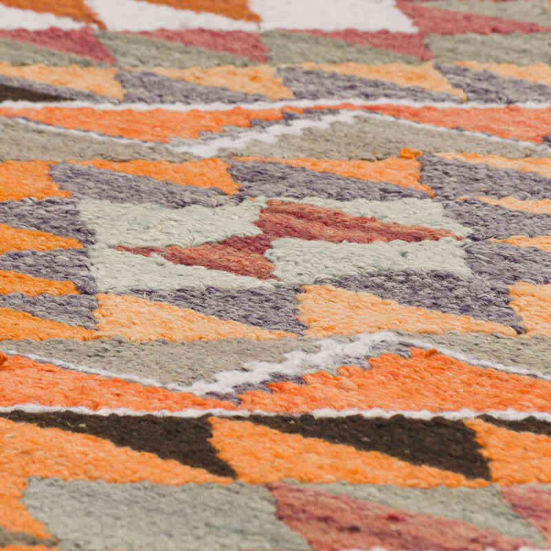 Vintage Tribal Kilim Runner - 2' 6" x 9' 9" (30" x 117") - K0077318