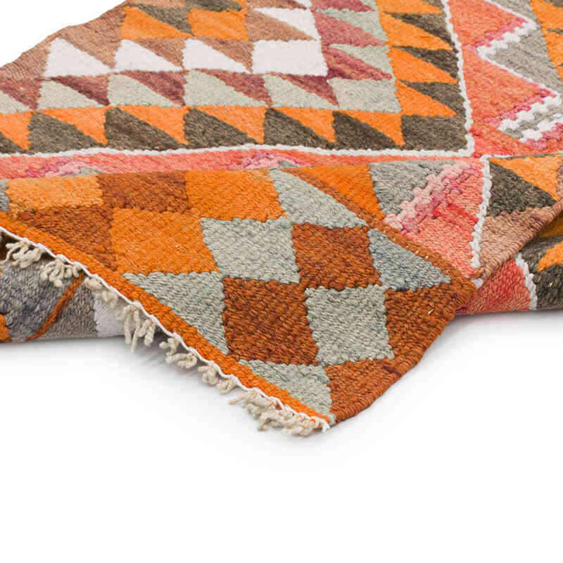 Vintage Tribal Kilim Runner - 2' 6" x 9' 9" (30" x 117") - K0077318