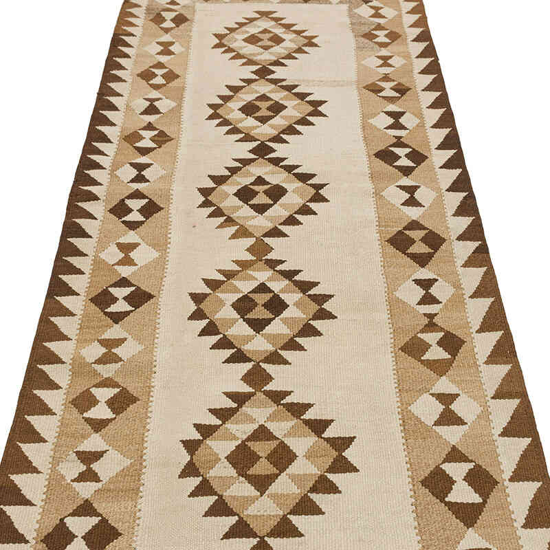 Alfombra Kilim Tribal Vintage - 93 cm x 295 cm - K0077319