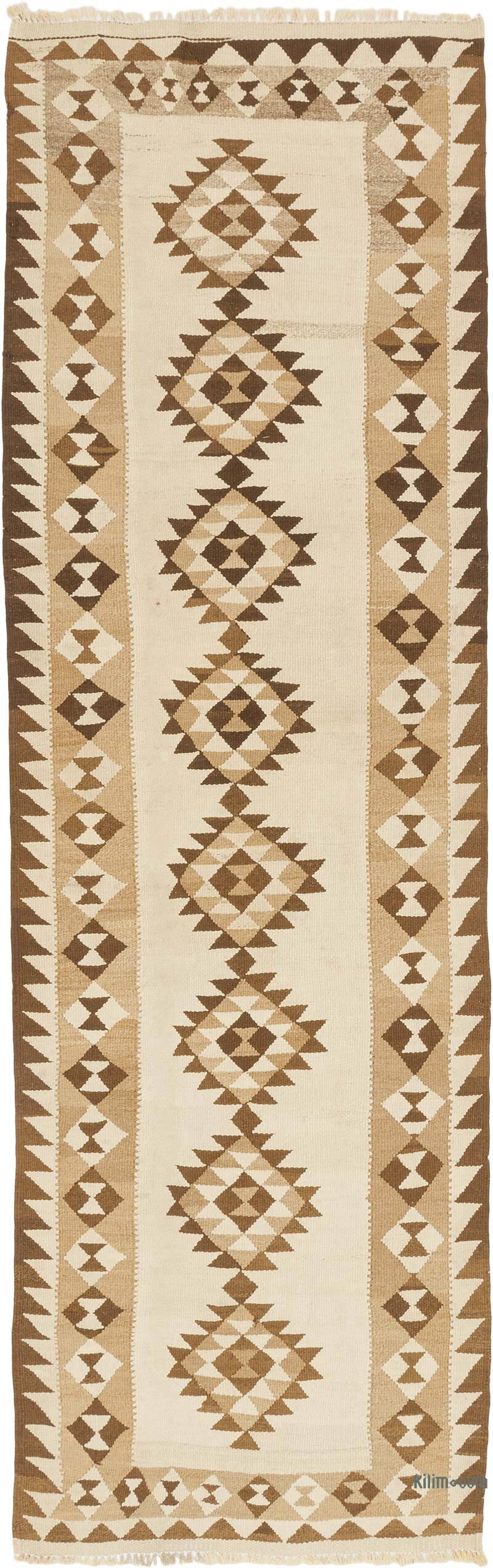 Alfombra Kilim Tribal Vintage - 93 cm x 295 cm - K0077319