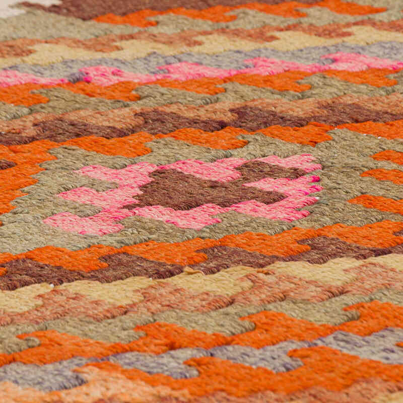 Alfombra Kilim Tribal Vintage - 89 cm x 260 cm - K0077322