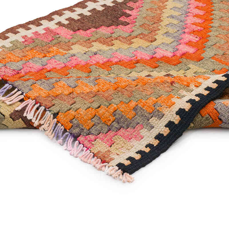 Alfombra Kilim Tribal Vintage - 89 cm x 260 cm - K0077322