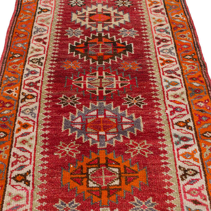 Vintage Anadolu Yolluk - 90 cm x 315 cm - K0077323