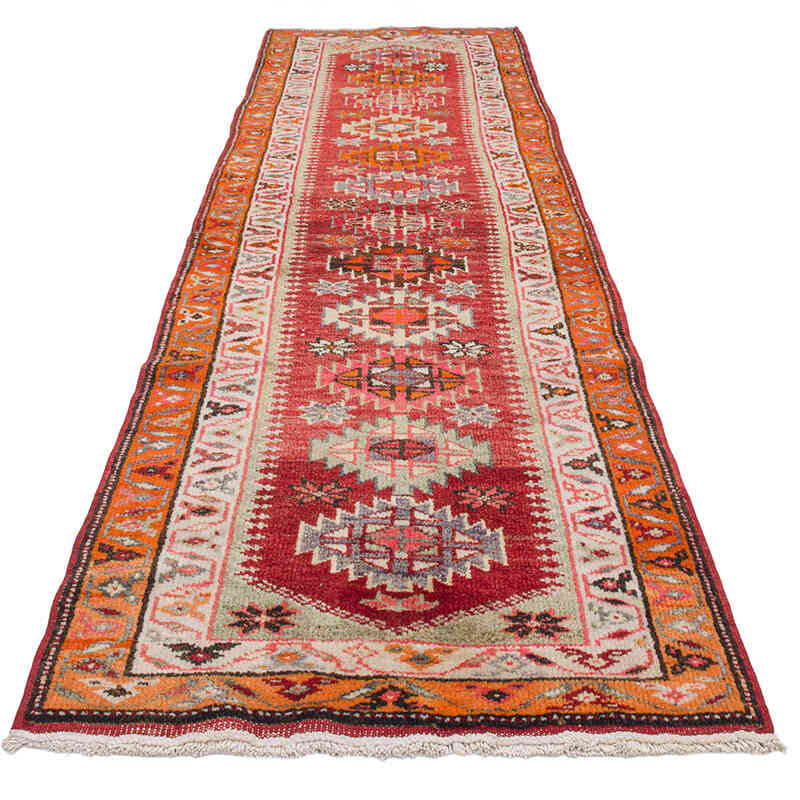 Vintage Anadolu Yolluk - 90 cm x 315 cm - K0077323