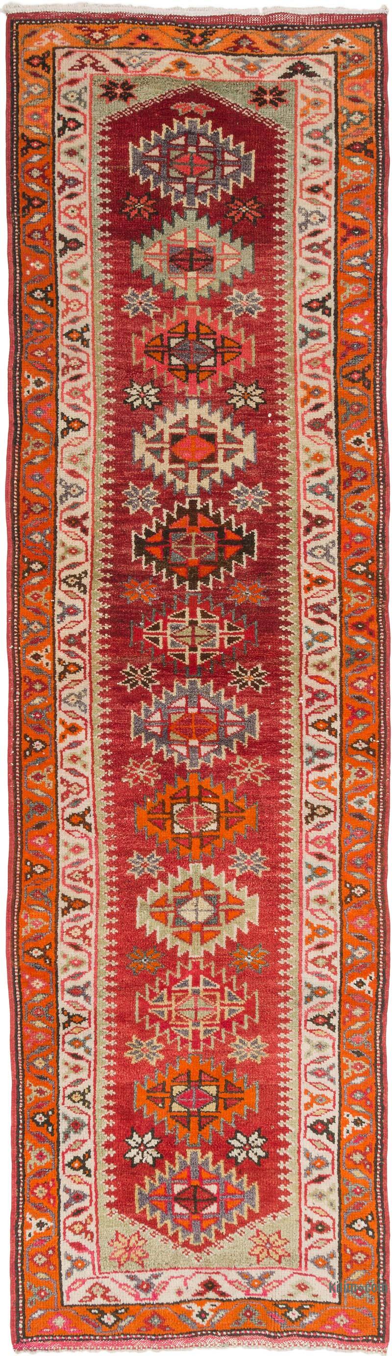 Vintage Anadolu Yolluk - 90 cm x 315 cm - K0077323