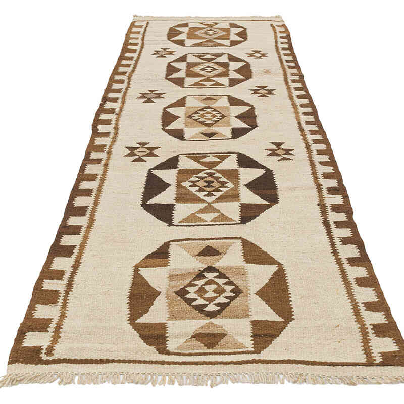 Vintage Anadolu Kilim Yolluk - 84 cm x 266 cm - K0077325