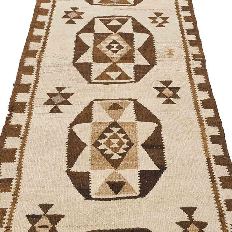 Vintage Anadolu Kilim Yolluk - 84 cm x 266 cm - K0077325