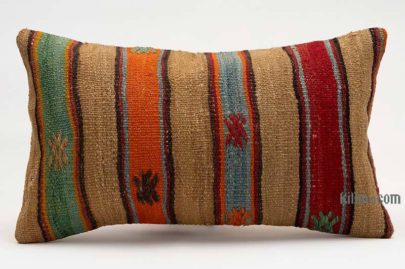 Kilim Yastık Kılıfı - 50 cm x 30 cm - K0077347