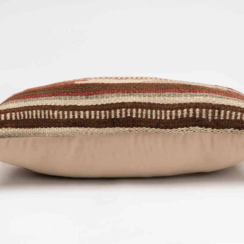 Kilim Pillow Cover - 1' 8" x 1'  (20" x 12") - K0077348