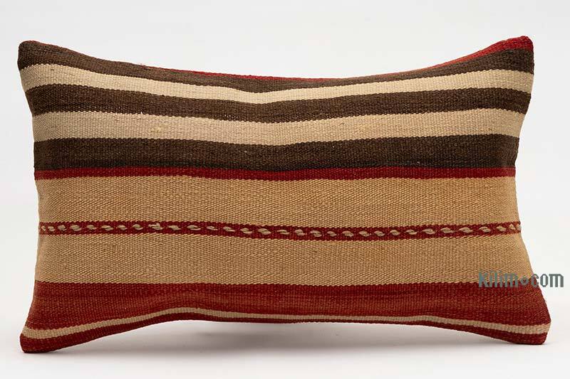 Kilim Yastık Kılıfı - 50 cm x 30 cm - K0077349