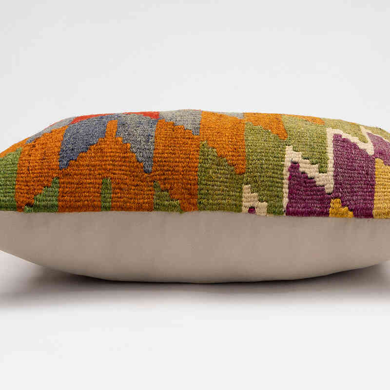 Kilim Yastık Kılıfı - 60 cm x 40 cm - K0077411