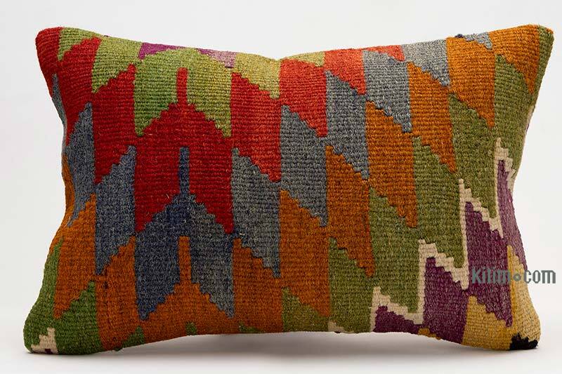 Kilim Yastık Kılıfı - 60 cm x 40 cm - K0077411