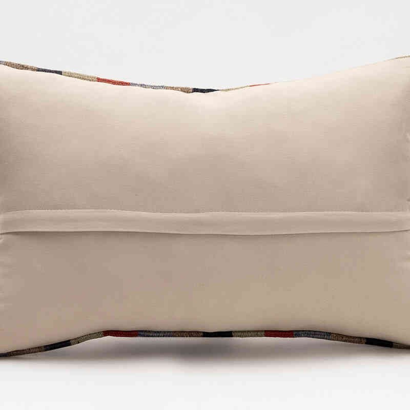 Kilim Yastık Kılıfı - 60 cm x 40 cm - K0077457