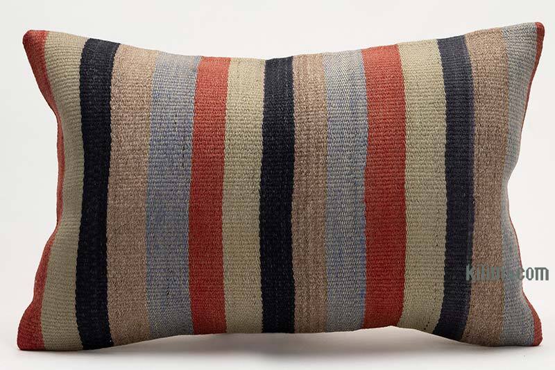 Kilim Yastık Kılıfı - 60 cm x 40 cm - K0077457