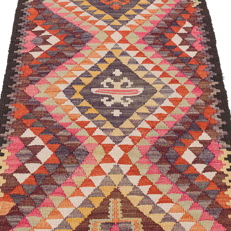 Vintage Anadolu Kilim Yolluk - 80 cm x 350 cm - K0077473