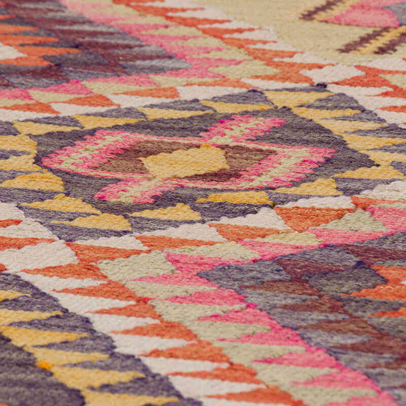 Vintage Anadolu Kilim Yolluk - 80 cm x 350 cm - K0077473