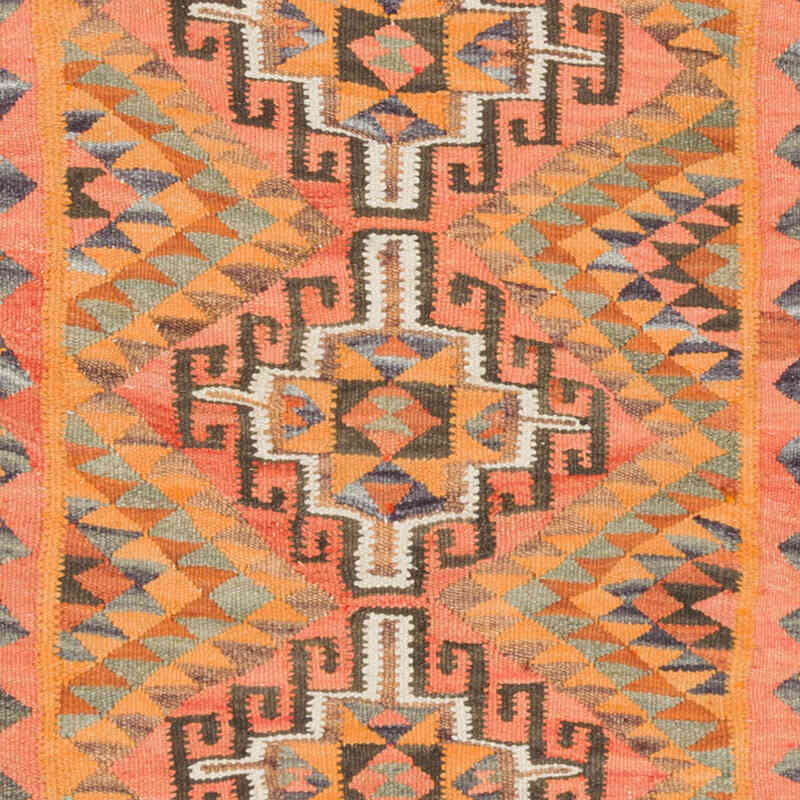 Vintage Tribal Kilim Runner - 3'  x 7' 10" (36" x 94") - K0077475
