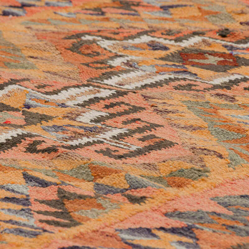 Vintage Tribal Kilim Runner - 3'  x 7' 10" (36" x 94") - K0077475