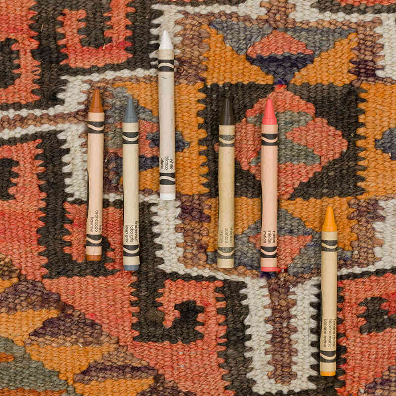 Vintage Tribal Kilim Runner - 3'  x 7' 10" (36" x 94") - K0077475