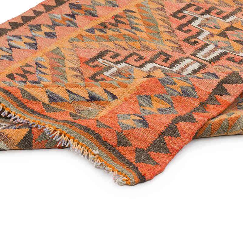 Vintage Tribal Kilim Runner - 3'  x 7' 10" (36" x 94") - K0077475