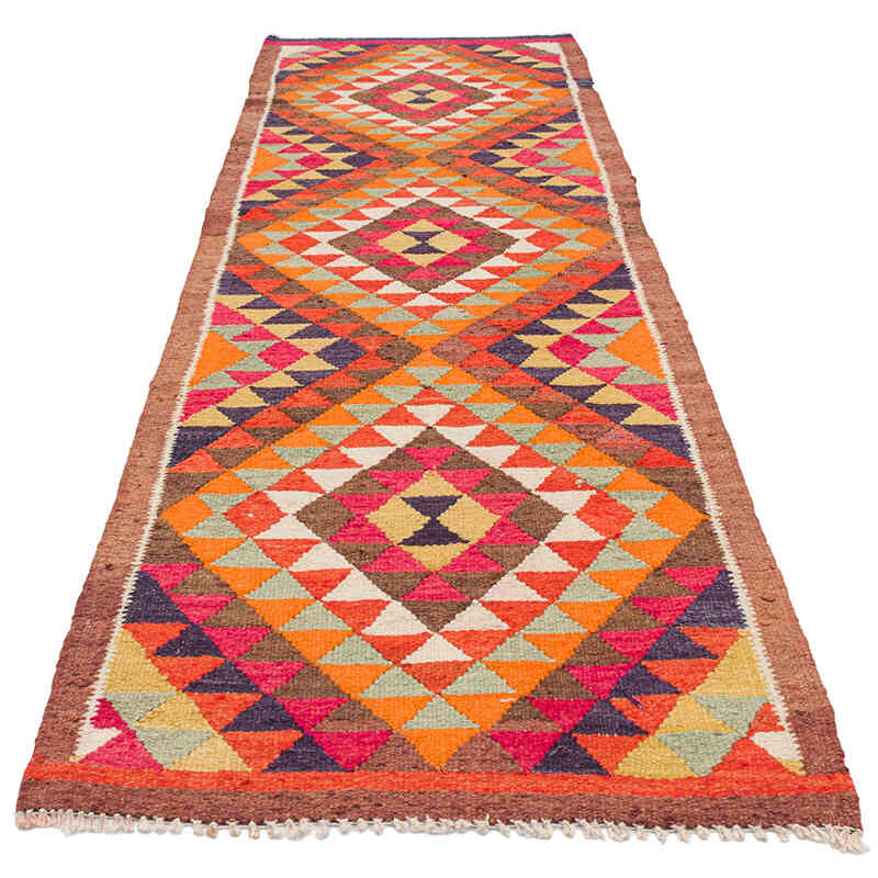 Vintage Anadolu Kilim Yolluk - 84 cm x 273 cm - K0077478