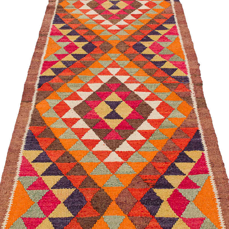 Vintage Anadolu Kilim Yolluk - 84 cm x 273 cm - K0077478