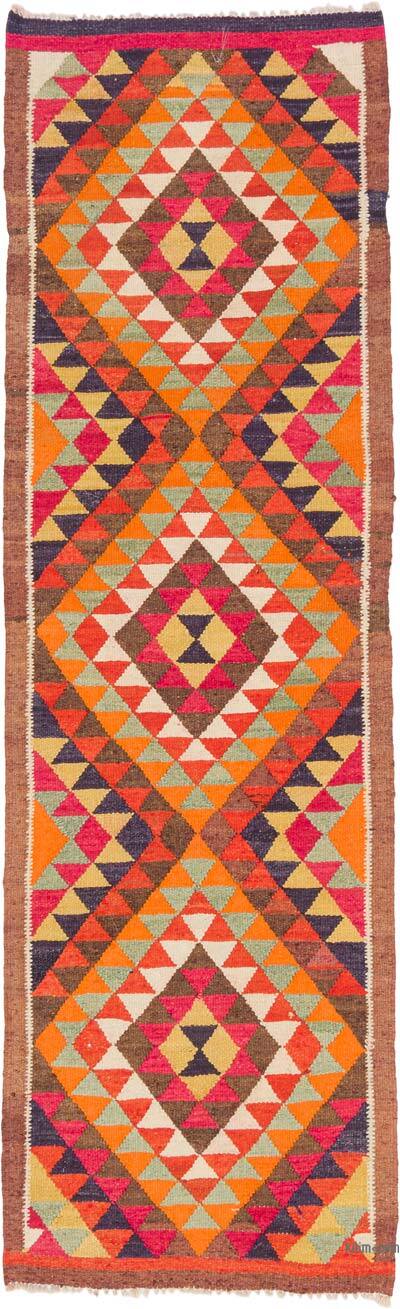 Vintage Anadolu Kilim Yolluk - 84 cm x 273 cm