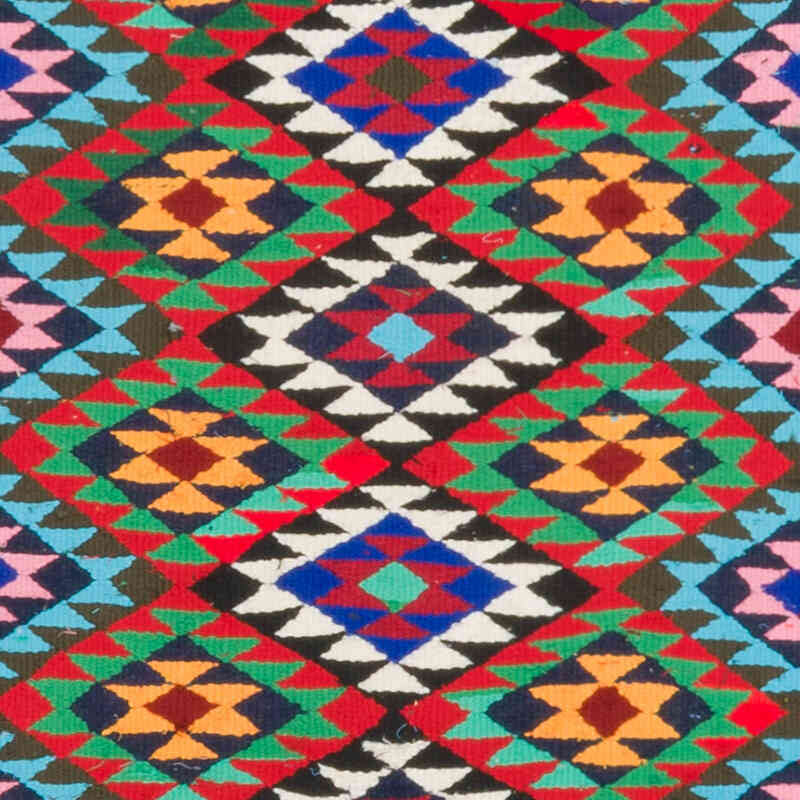 Alfombra Kilim Tribal Vintage - 83 cm x 344 cm - K0077479