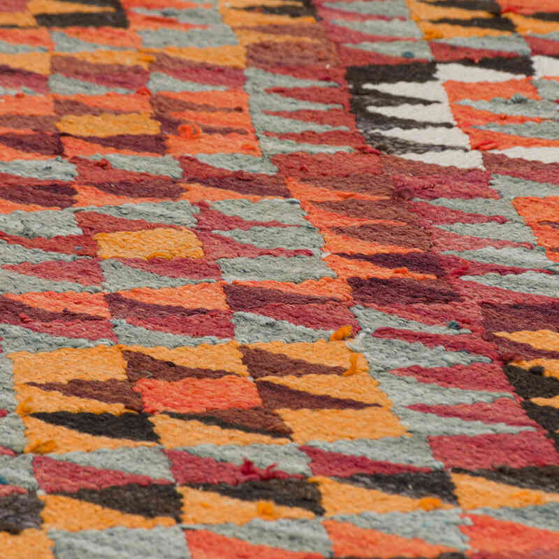 Vintage Tribal Kilim Runner - 2' 11" x 10'  (35" x 120") - K0077480