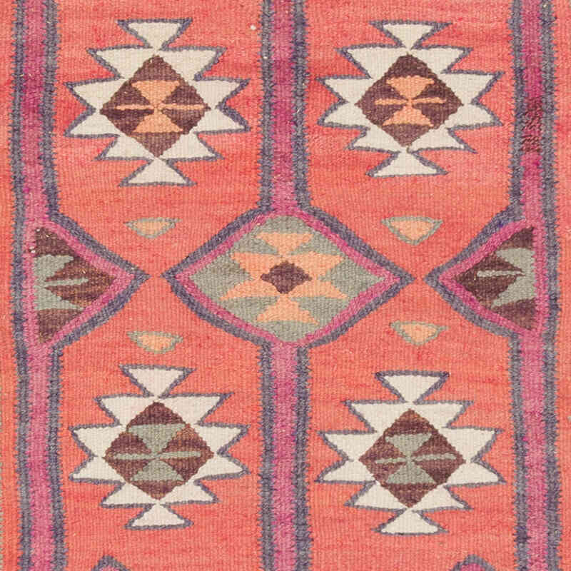 Vintage Anadolu Kilim Yolluk - 105 cm x 367 cm - K0077481