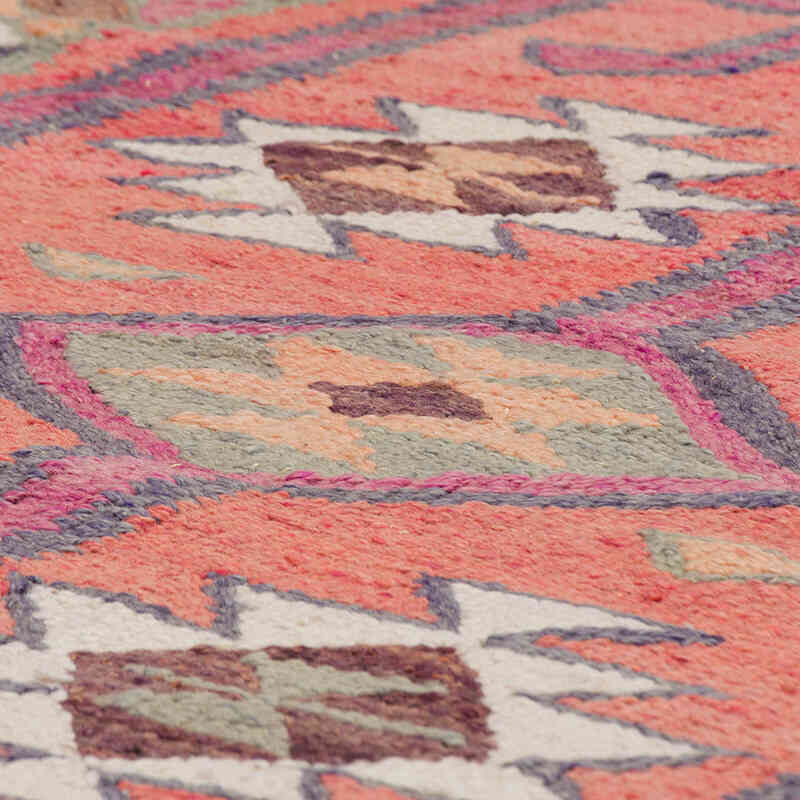 Vintage Anadolu Kilim Yolluk - 105 cm x 367 cm - K0077481