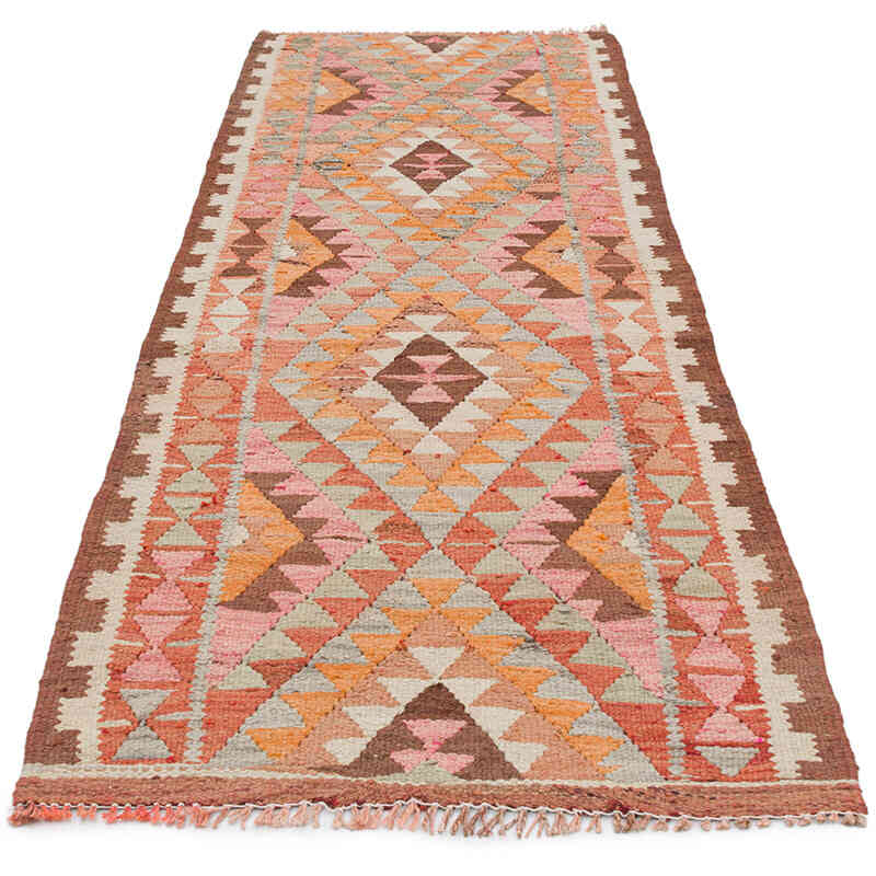 Alfombra Kilim Tribal Vintage - 86 cm x 260 cm - K0077483