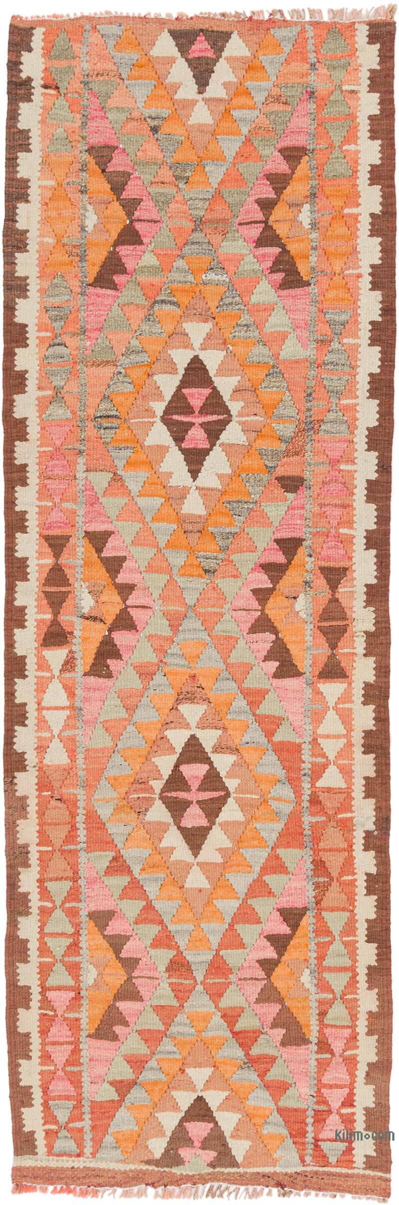 Alfombra Kilim Tribal Vintage - 86 cm x 260 cm - K0077483
