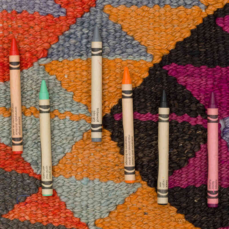Vintage Tribal Kilim Runner - 3' 1" x 9' 10" (37" x 118") - K0077484