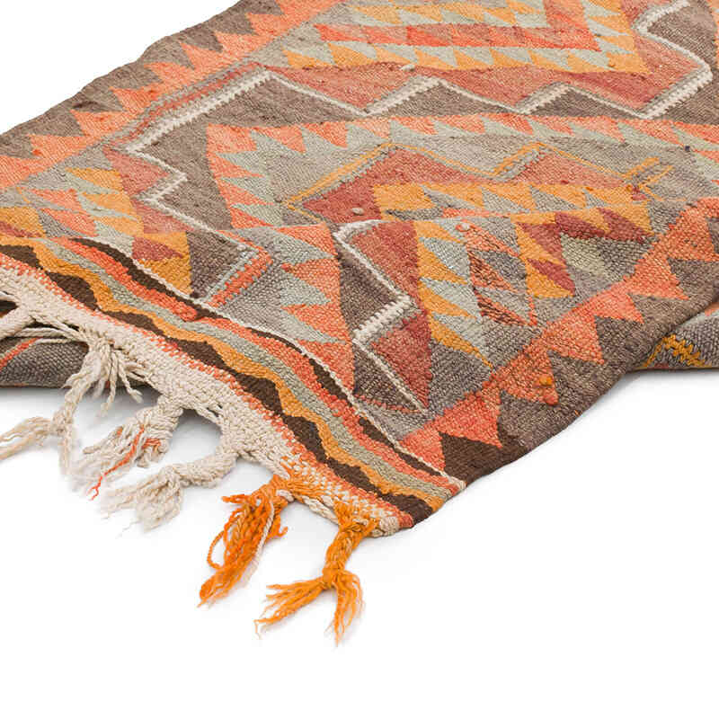 Vintage Tribal Kilim Runner - 2' 11" x 11'  (35" x 132") - K0077488