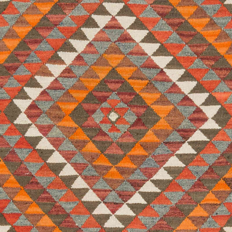 Alfombra Kilim Tribal Vintage - 90 cm x 303 cm - K0077489