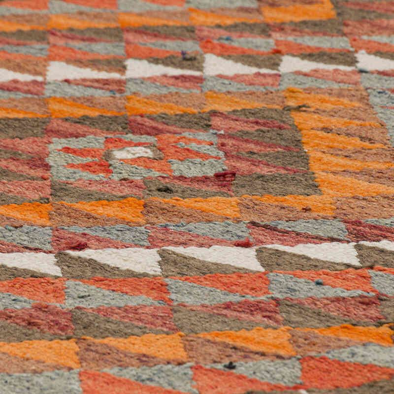 Alfombra Kilim Tribal Vintage - 90 cm x 303 cm - K0077489