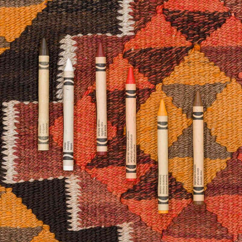Vintage Tribal Kilim Runner - 2' 11" x 11'  (35" x 132") - K0077492