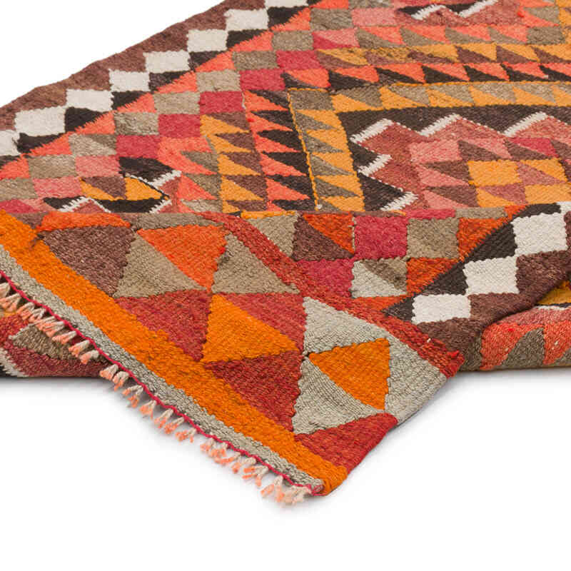 Vintage Tribal Kilim Runner - 2' 11" x 11'  (35" x 132") - K0077492