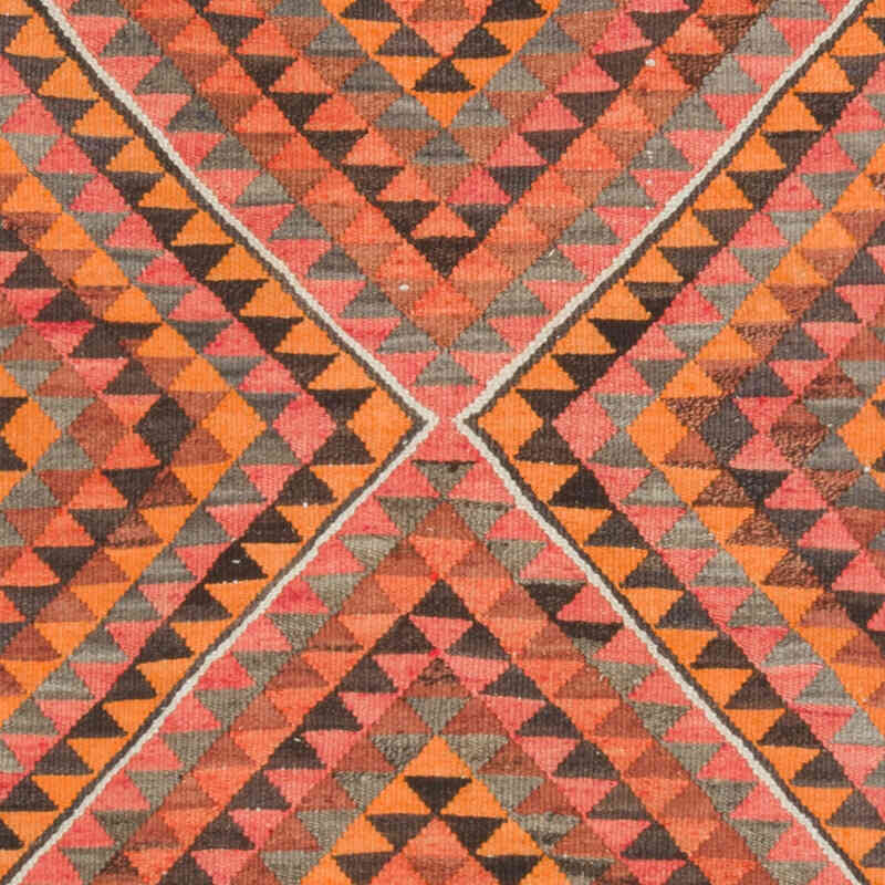 Vintage Tribal Kilim Runner - 2' 9" x 9' 11" (33" x 119") - K0077493